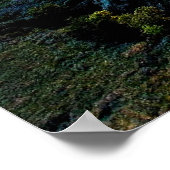 Het Theodore Roosevelt Park in North Dakota Poster (Hoek)