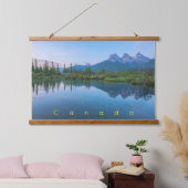 Het Three Sisters berglandschap bij zonsopgang Hangend Wandkleed (Slaapkamer)