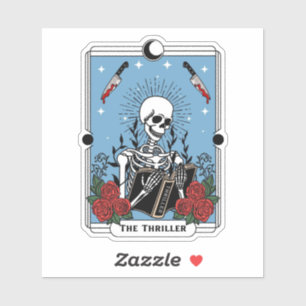 Het Thriller Boek, Kindle, Waterfles Sticker