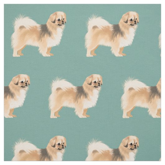 Het Tibetaanse Spanje (Cream)-weefsel Stof (Swatch)