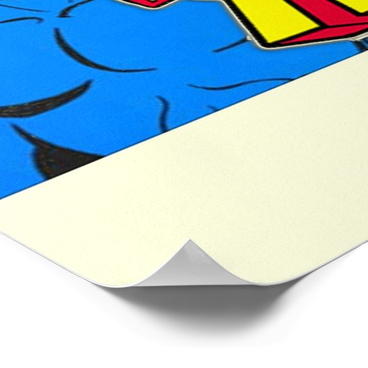 Het Tick Man in Blue Suits Poster (Hoek)