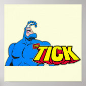 Het Tick Man in Blue Suits Poster (Voorkant)