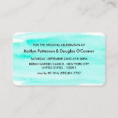 Het Ticket van de Gebeurtenis van de Gebeurtenis v (Achterkant)