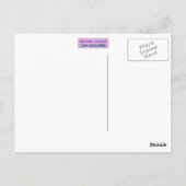 Het Tien Geboden Gele Twists Briefkaart (Achterkant)