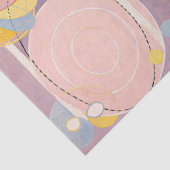 Het Tien Groste nr. 6 van Hilma Klint Tissuepapier (Detail)