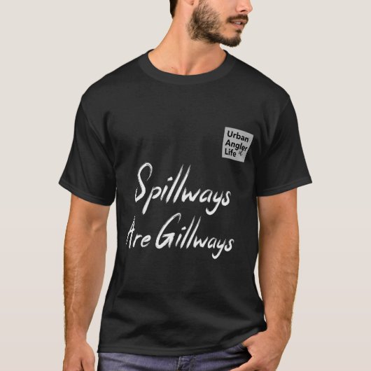 Het Tij Is De Baas Grappige Visgeschenken T-shirt (Voorkant)