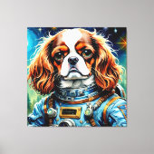 Het tijdperk van de Steel-Cavalier King Charles Sp Canvas Afdruk (Voorkant)