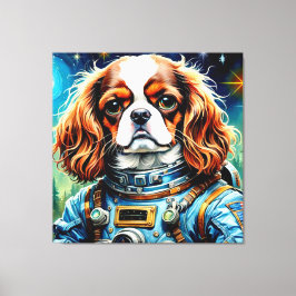 Het tijdperk van de Steel-Cavalier King Charles Sp Canvas Afdruk