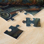 HET TIJDPERK VAN STAAL-ORANG-OETAN LEGPUZZEL (Zijkant)