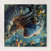 HET TIJDPERK VAN STEEL-MANATEE 3 LEGPUZZEL (Horizontaal)