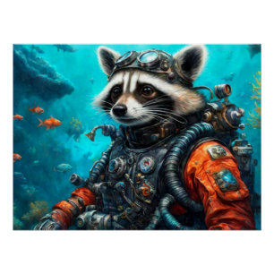 HET TIJDPERK VAN STEEL-RACCOON 3 PERFECT POSTER