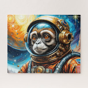 HET TIJDPERK VAN STEEL-TAMARIN MONKEY LEGPUZZEL