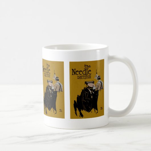 Het tijdschrift Naald Koffiemok (Rechts)