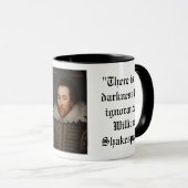 Het tijdschrift Shakespeare on Darkness Mok (Voorkant rechts)