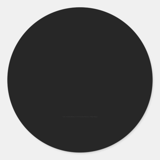 Het tijdwiel begint noch eindigt ronde sticker (Voorkant)