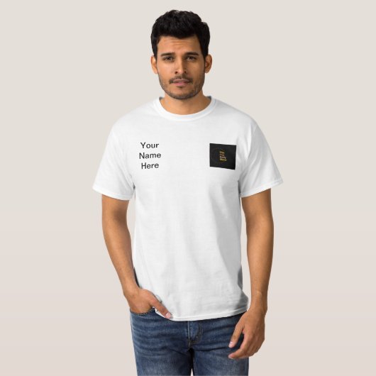 Het Tim Kelly Show T-shirt met naam (Voorkant volledig)