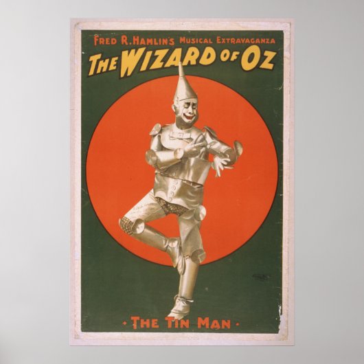 Het Tin Man  Musical Poster (Voorkant)