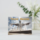 Het Titanic Memorial in Washington, DC Briefkaart (Staand voorkant)