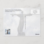 Het Titanic Memorial in Washington, DC Briefkaart (Achterkant)