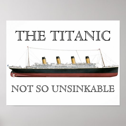 Het Titanic Semi-Gloss-Poster Poster (Voorkant)