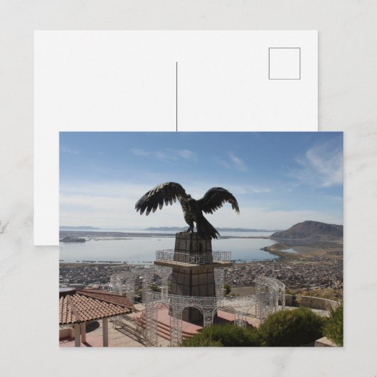 Het Titicacameer in Peru Briefkaart (Voorkant / Achterkant)