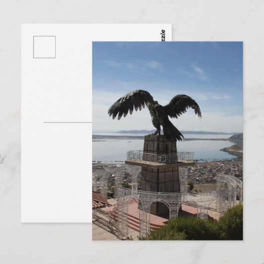 Het Titicacameer in Peru Briefkaart (Voorkant / Achterkant)