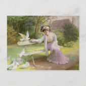 Het toedienen van de doven briefkaart (Voorkant)