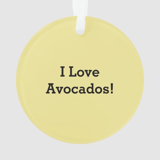 Het toejuichen van de avocado grappige handstand ornament (achterkant)