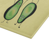 Het toejuichen van de avocado grappige handstand snijplank (Hoek)