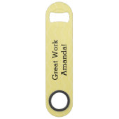 Het toejuichen van de avocado grappige handstand speed flessenopener (Achterkant)