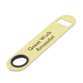 Het toejuichen van de avocado grappige handstand speed flessenopener (Achterkant Gekanteld)