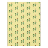 Het toejuichen van de avocado grappige handstand tafelkleed (Voorkant)