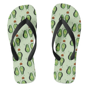 Het toejuichen van de avocado grappige handstand teenslippers