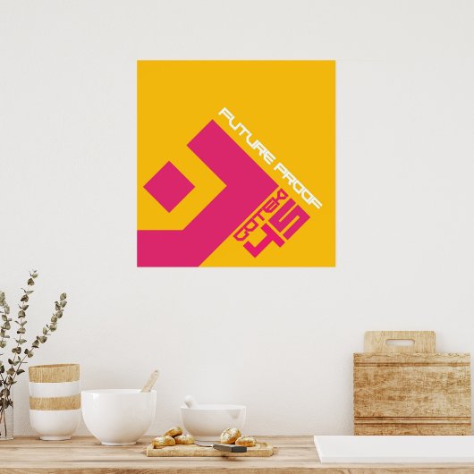 Het toekomstige bewijs van de ontwerprepubliek Got Poster (Keuken)