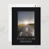 Het toekomstige Motivatie parodie Briefkaart (Voorkant / Achterkant)