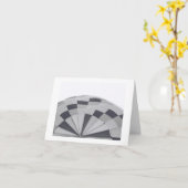 het toenemen notecard kaart (Gele Bloem)