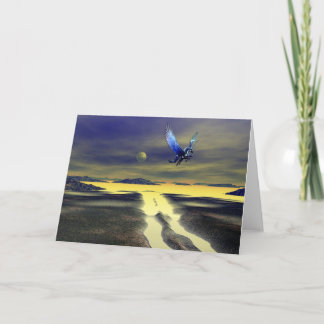 Het Toenemen van Pegasus Feestdagen Kaart