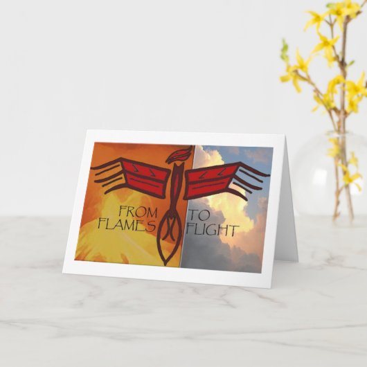 Het Toenemen van Phoenix Kaart (Gele Bloem)