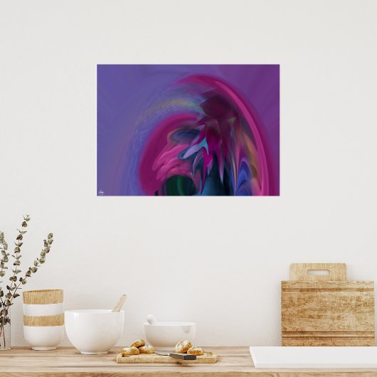 Het toenemende Poster (Keuken)