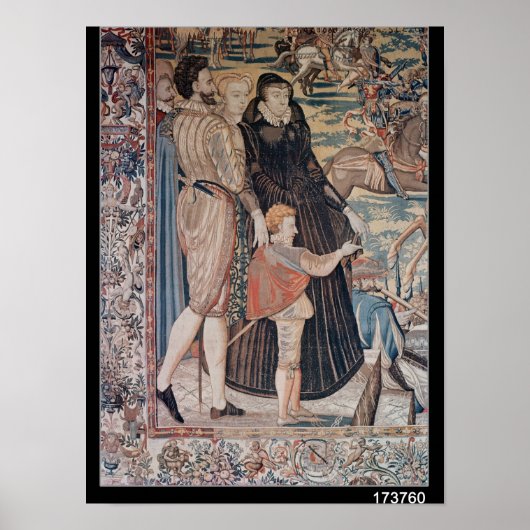 Het toernooi in Brussel Poster (Voorkant)