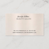 Het toestaan van parelmoderne diamantzweetjes met  visitekaartje (Achterkant)