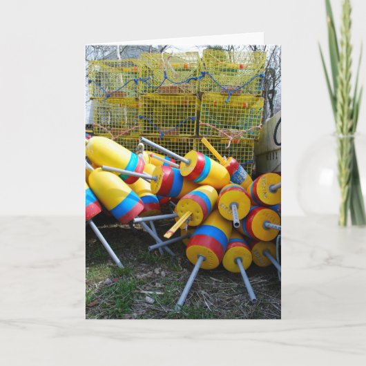 Het Toestel Notecard van de zeekreeft - 1 Kaart (Voorkant)
