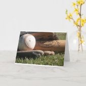 Het Toestel van het honkbal Kaart (Gele Bloem)