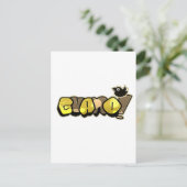 Het Toestel van het Spel van de guano - Logo Briefkaart (Staand voorkant)