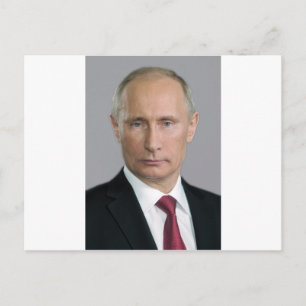 Het Toestel van Putin van Vladimir Briefkaart
