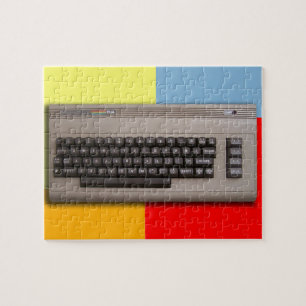 Het Toetsenbord van de Retro Computer? Legpuzzel