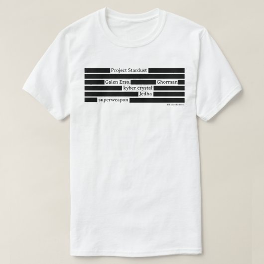 HET TOEVALLIGE LEK T-SHIRT (Design voorkant)