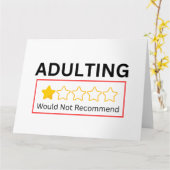 Het toevoegen van 1 ster zou geen grappige dag aan kaart (Gele Bloem)