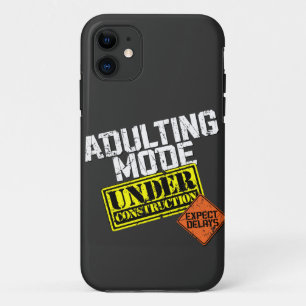 Het toevoegen van Wijze onder Bouw een Funny Adult Case-Mate iPhone Case