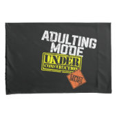 Het toevoegen van Wijze onder Bouw een Funny Adult Kussensloop (Voorkant-Rechts)